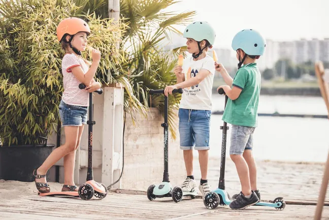 Scoot & Ride Highwaykick 3 LED blueberry