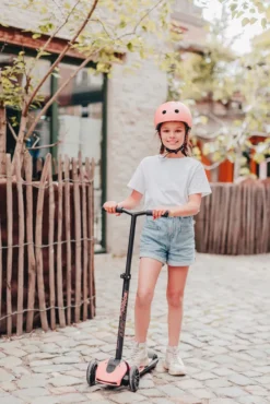 Scoot & Ride Highwaykick 5 LED peach