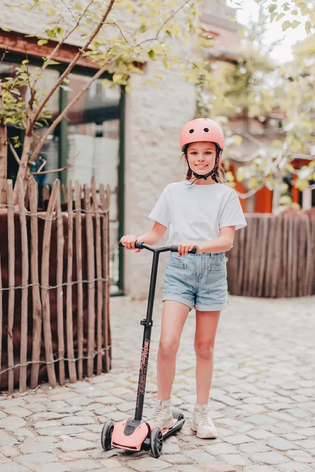 Scoot & Ride Highwaykick 5 LED peach