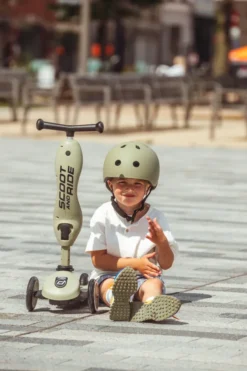 Scoot & Ride Highwaykick 1 olive