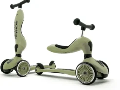 Scoot & Ride Highwaykick 1 olive