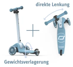 Scoot & Ride Highwaykick 3S faltbar steel