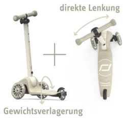 Scoot & Ride Highwaykick 3S fatlbar ash