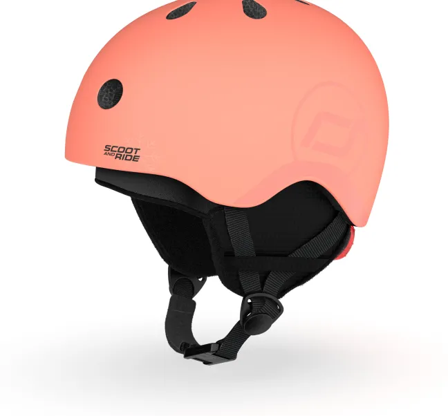 Scoot & Ride Winter und Skihelm S-M peach