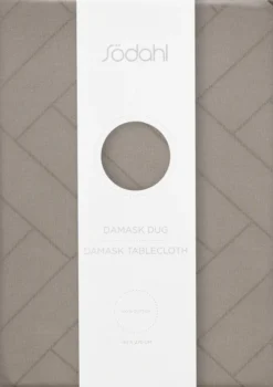 Södahl Tischtuch 140x270cm Tiles Damask beige