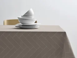 Södahl Tischtuch 140x270cm Tiles Damask beige
