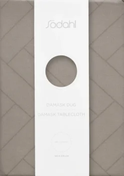 Södahl Tischtuch 140x370cm Tiles Damask beige