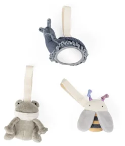 Sebra Aktivitätsspielzeug 3er Set Frosch/Biene/Schnecke