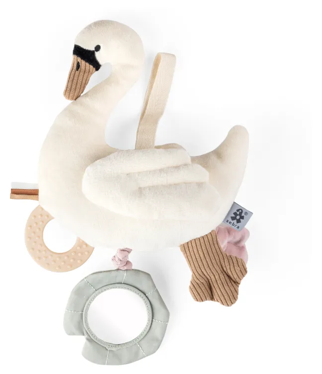 Sebra Aktivitätsspielzeug Schwan