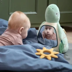 Sebra Aktivitätsspielzeug Turbo die Schildkröte grün