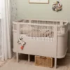 Sebra Baby- & Juniorbett Birch Bark Rose FSC™