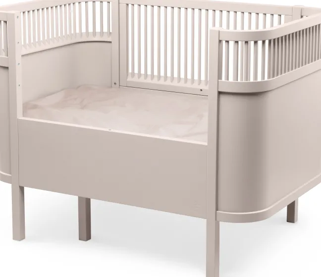 Sebra Baby- & Juniorbett Birch Bark Rose FSC™