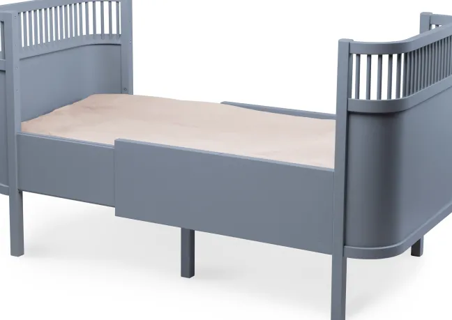 Sebra Baby- & Juniorbett blau FSC™