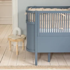 Sebra Baby- & Juniorbett blau FSC™