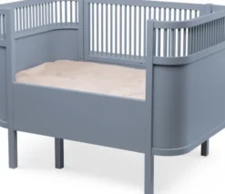 Sebra Baby- & Juniorbett blau FSC™