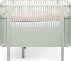 Sebra Baby- & Juniorbett mist green FSC™