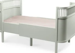 Sebra Baby- & Juniorbett mist green FSC™