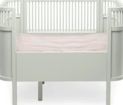 Sebra Baby- & Juniorbett mist green FSC™