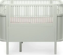 Sebra Baby- & Juniorbett mist green FSC™