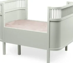 Sebra Baby- & Juniorbett mist green FSC™