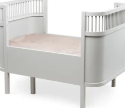 Sebra Baby- & Juniorbett Stone FSC™