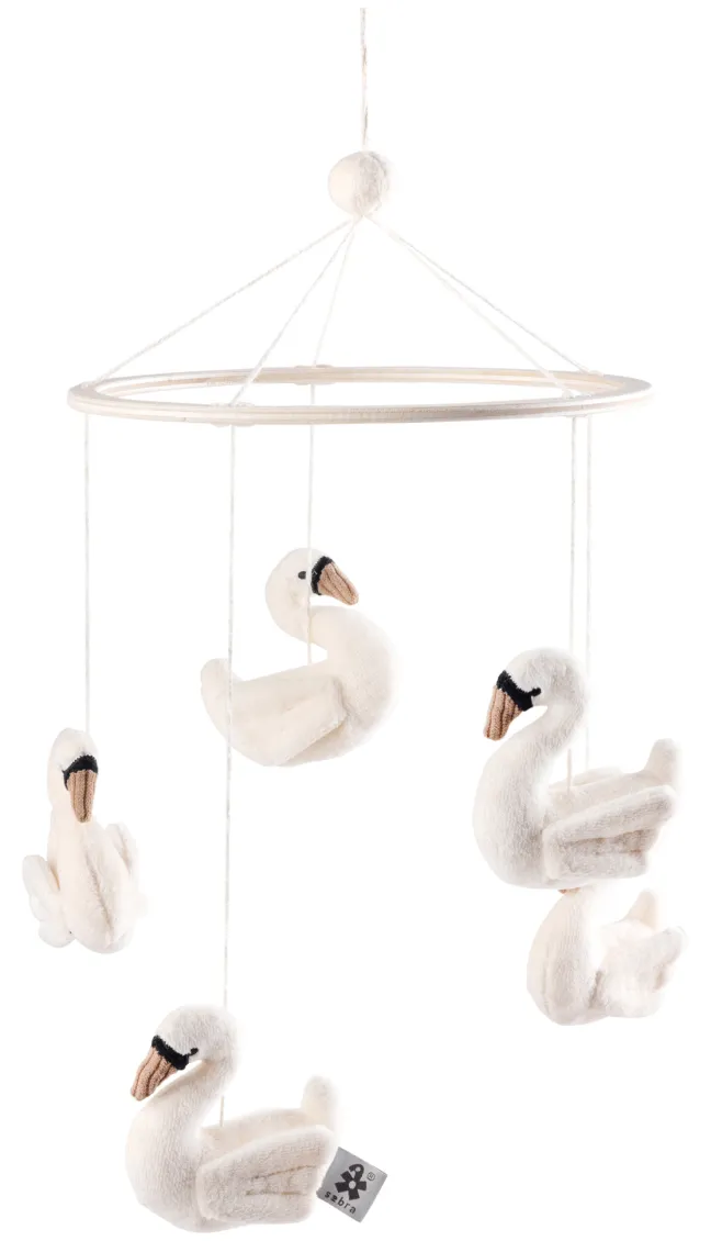 Sebra Babymobile Schwäne