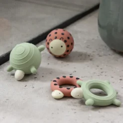 Sebra Badeball Marienkäfer Naturkautschuk