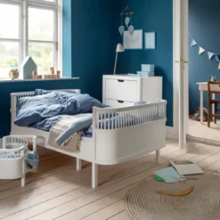 Sebra Bett Junior & Grow classic weiß