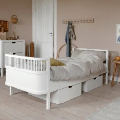 Sebra Bett Junior & Grow classic weiß