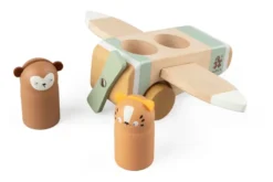 Sebra Flugzeug Holz Wildlife