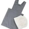 Sebra Kinderschürze und Kochmütze elephant grey/classic weiß