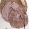 Sebra Sabberlätzchen 2er Set Musselin rose/braun