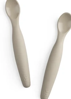 Sebra Silikon Löffel-Set lang jetty beige Sale