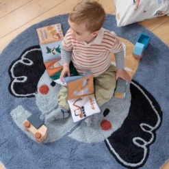 Sebra Teppich gewebt Busy Builders Sale