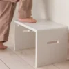 Sebra Tritthocker classic weiß