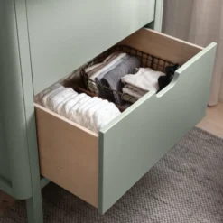 Sebra Wickelkommode mit Schubladen FSC™ mist green