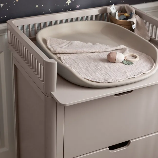 Sebra Wickelkommode mit Schubladen FSC™ rose