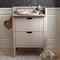 Sebra Wickelkommode mit Schubladen FSC™ rose