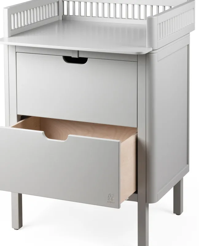 Sebra Wickelkommode mit Schubladen FSC™ stone