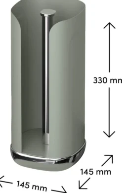 SIEGWERK Cubo Rollenhalter für Küchenrolle Sage Harmony