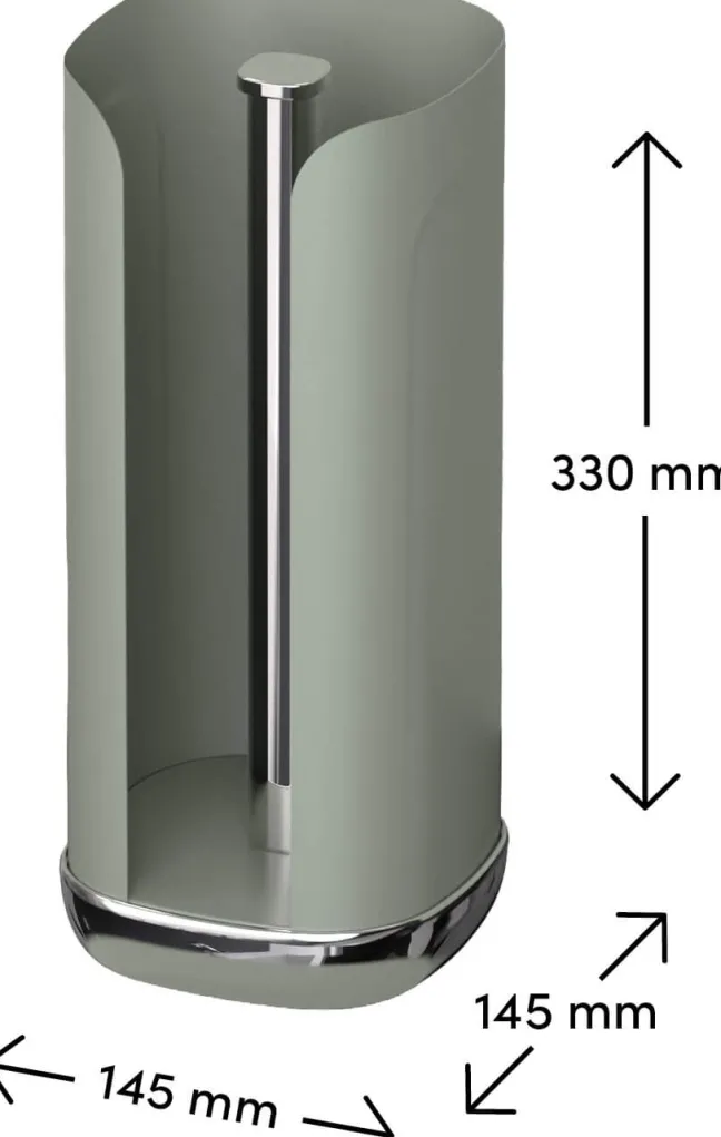 SIEGWERK Cubo Rollenhalter für Küchenrolle Sage Harmony