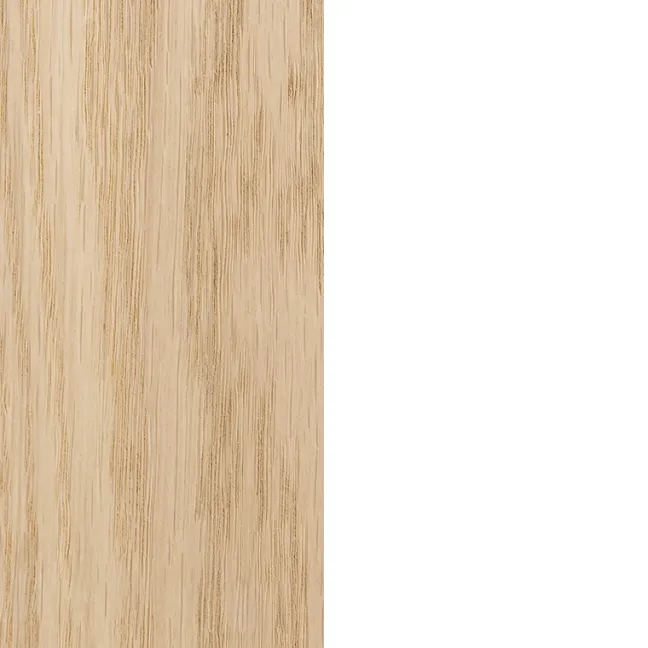 Skovby Esstisch 27 ausziehbar Eiche natur geölt / Laminat weiß