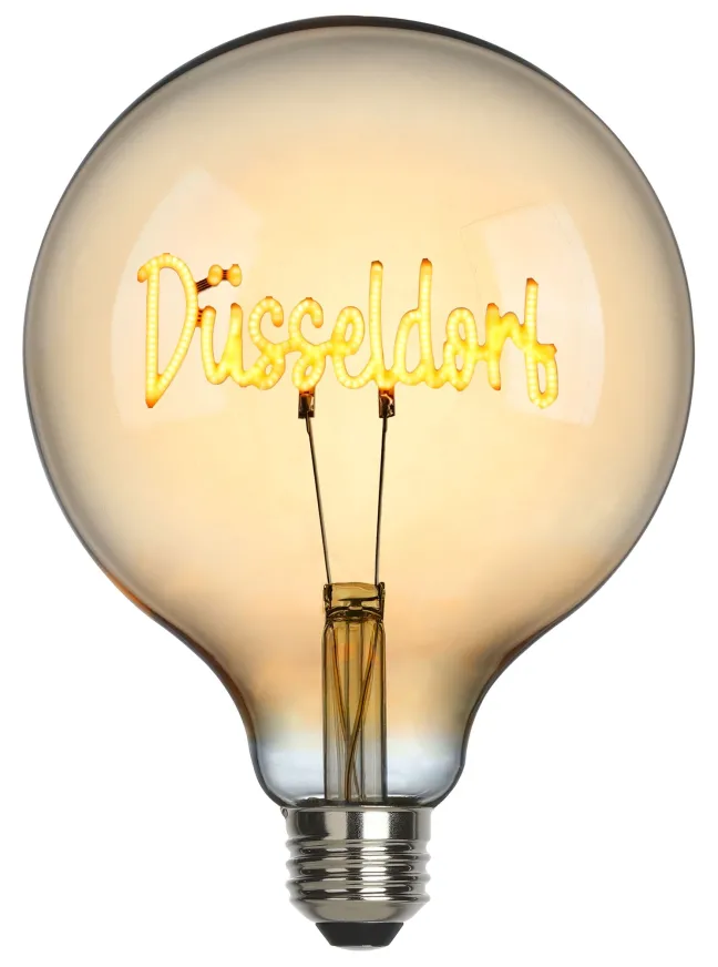 SOMPEX LED-Filament Leuchtmittel Düsseldorf Ø12,5cm