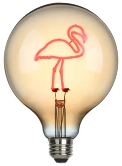 SOMPEX LED-Filament Leuchtmittel Flamingo rosa Ø12,5cm