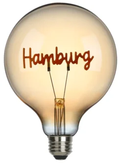 SOMPEX LED-Filament Leuchtmittel Hamburg Ø12,5cm