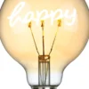 SOMPEX LED-Filament Leuchtmittel Happy Ø9,5cm