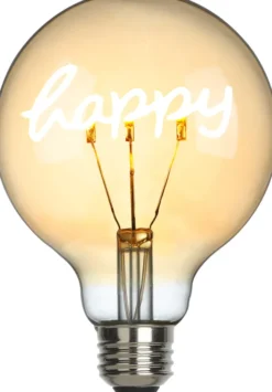 SOMPEX LED-Filament Leuchtmittel Happy Ø9,5cm