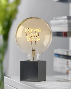 SOMPEX LED-Filament Leuchtmittel Karma is a Bitch Ø12,5cm