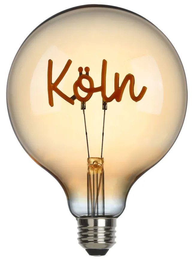 SOMPEX LED-Filament Leuchtmittel Köln Ø12,5cm