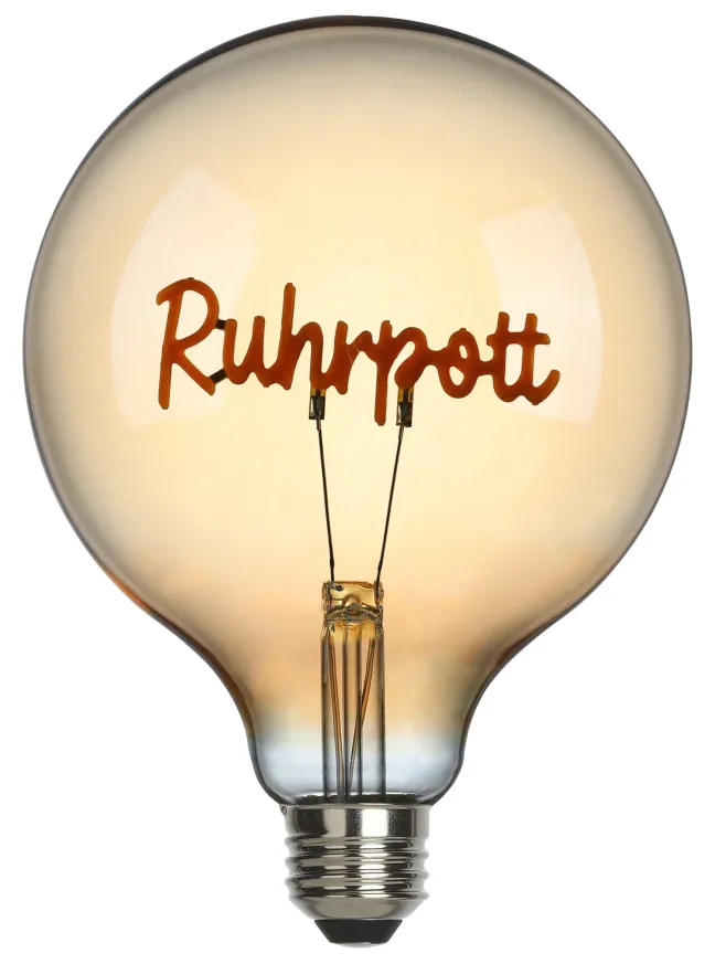 SOMPEX LED-Filament Leuchtmittel Ruhrpott Ø12,5cm